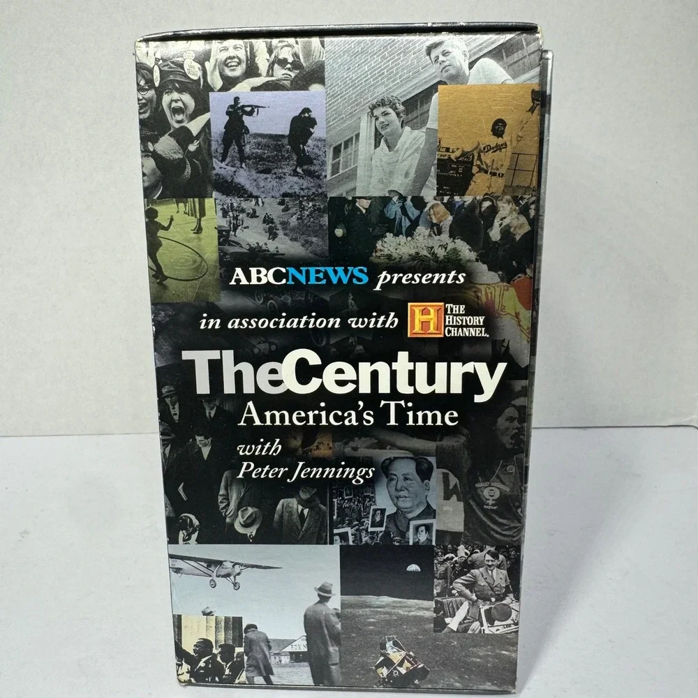 The Century America's Time with Peter Jennings 6 Volume VHS Box Set Vintage 1999